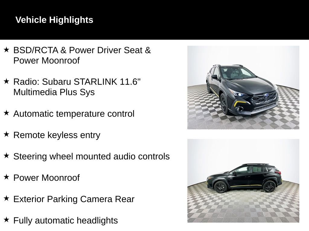 Used 2024 Subaru Crosstrek 2.5i Sport image 2