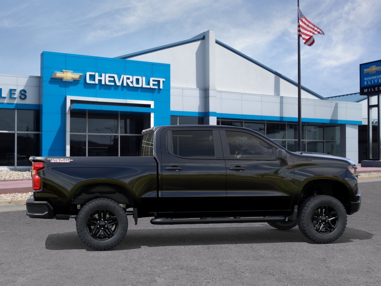 New 2026 Chevrolet Silverado 1500 Custom Trail Boss w/ Dark Appearance Package AWD/4WD image 5