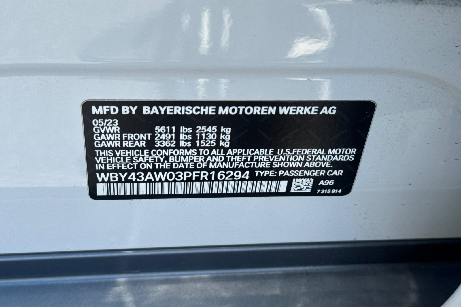 Certified 2023 BMW i4 eDrive35 w/ Premium Package RWD image 25