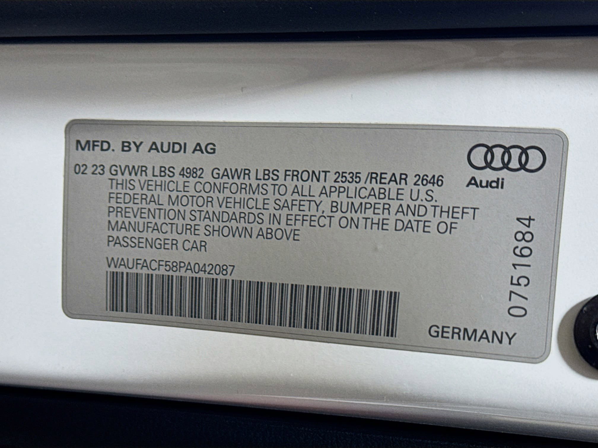 Used 2023 Audi A5 2.0T Premium Plus w/ Premium Plus AWD/4WD image 31