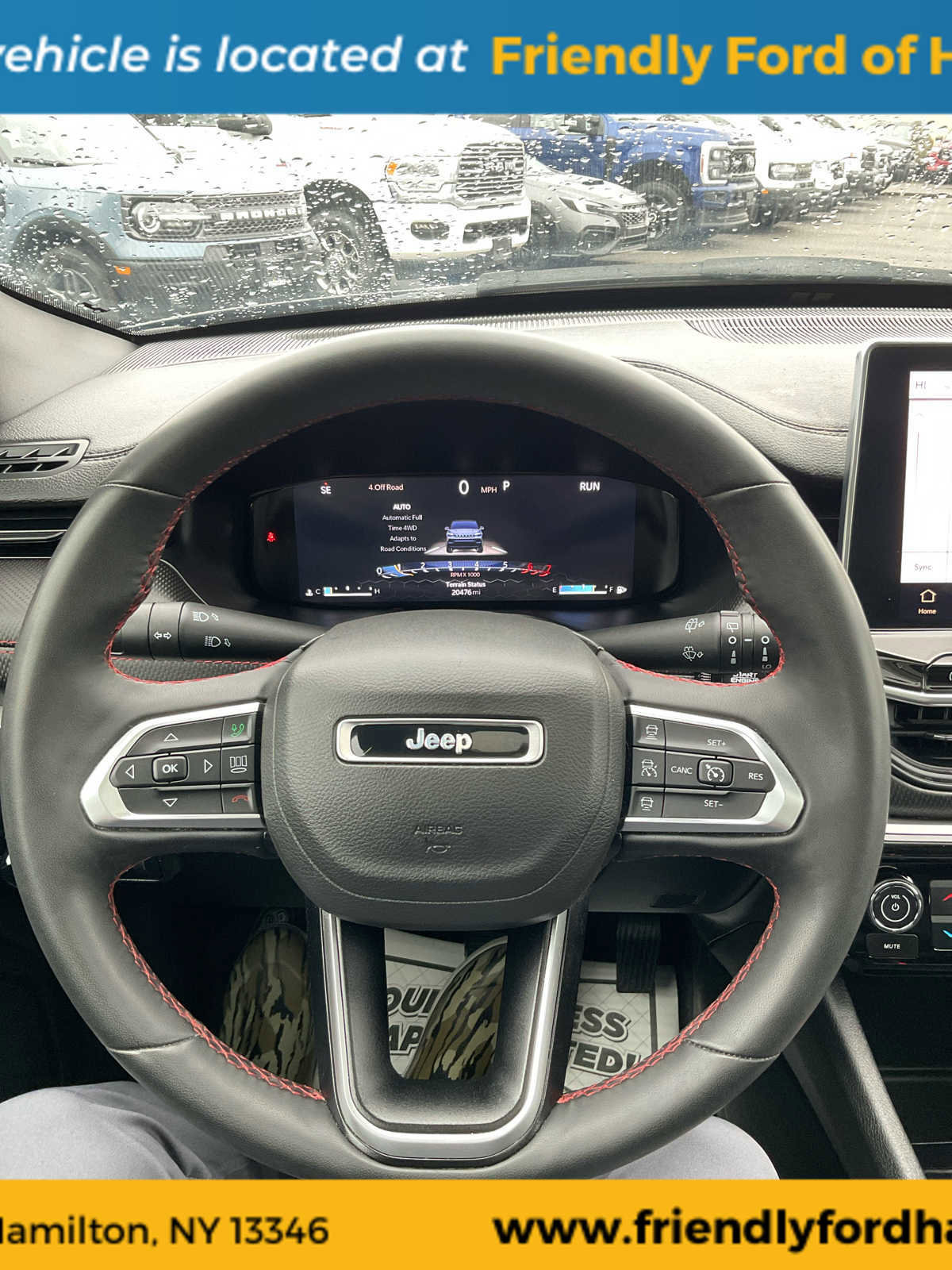 Used 2023 Jeep Compass Trailhawk w/ Trailhawk Elite Group image 27