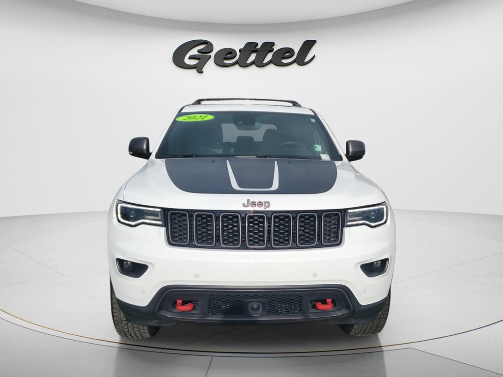 Used 2021 Jeep Grand Cherokee Trailhawk w/ Premium Lighting Group AWD/4WD image 2