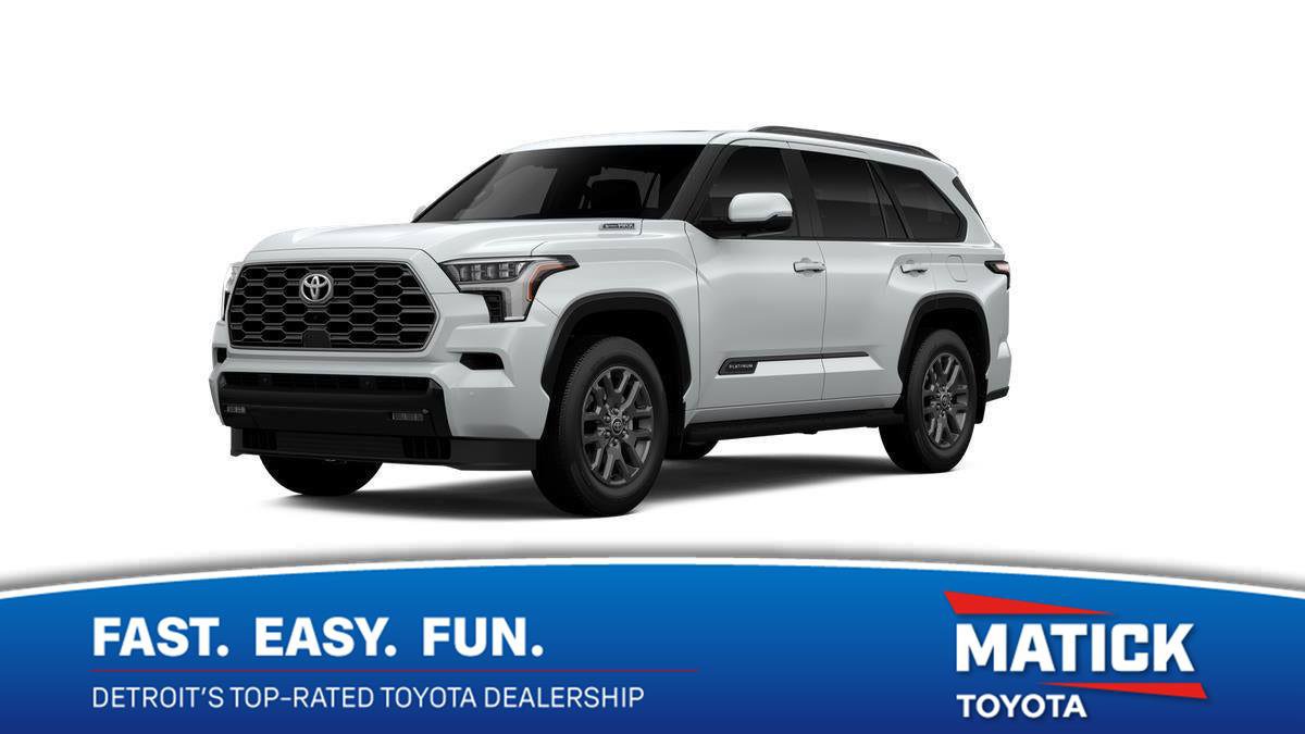 New 2026 Toyota Sequoia Platinum