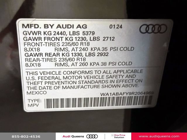 Certified 2024 Audi Q5 2.0T Premium w/ Convenience Package AWD/4WD image 35