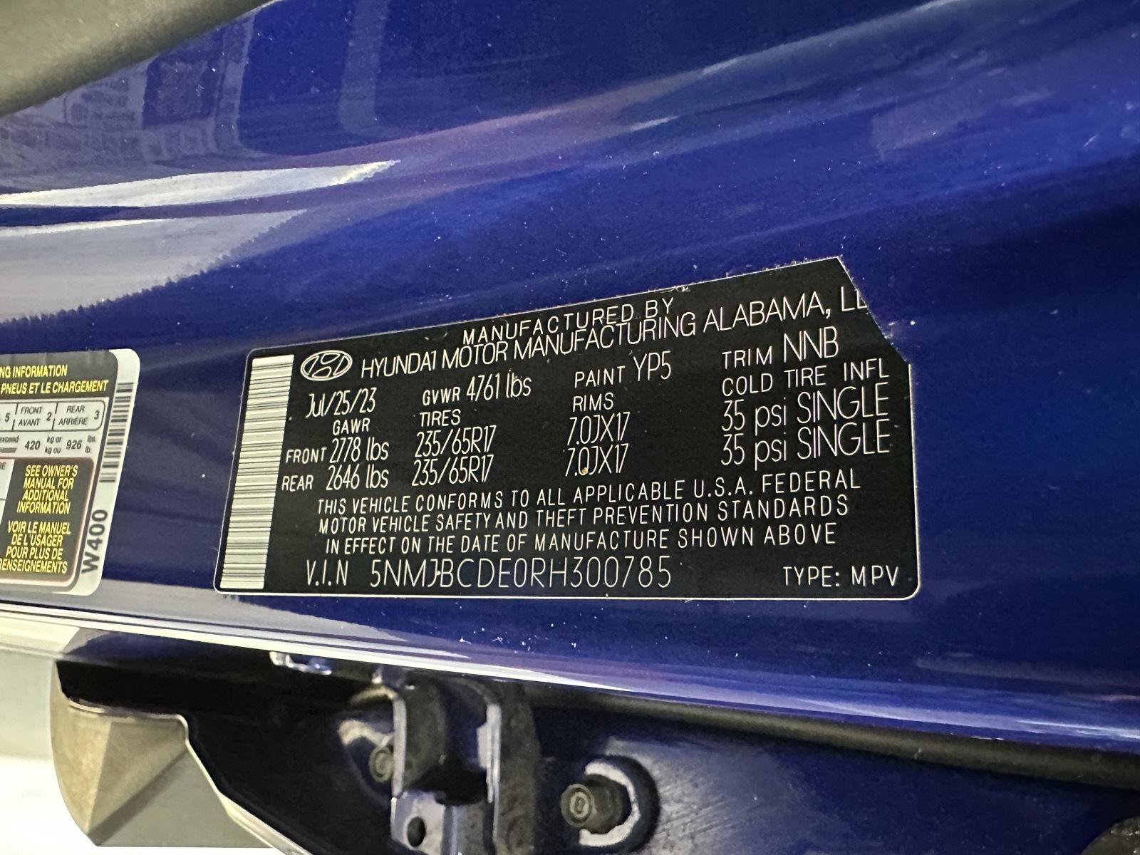 Certified 2024 Hyundai Tucson SEL AWD/4WD image 16