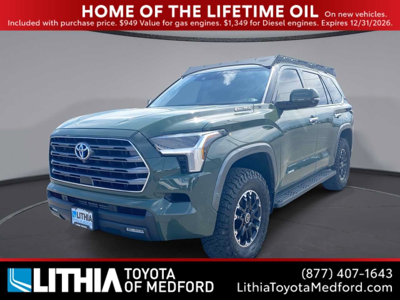 Used 2023 Toyota Sequoia Limited w/ TRD Off-Road Package AWD/4WD image 1