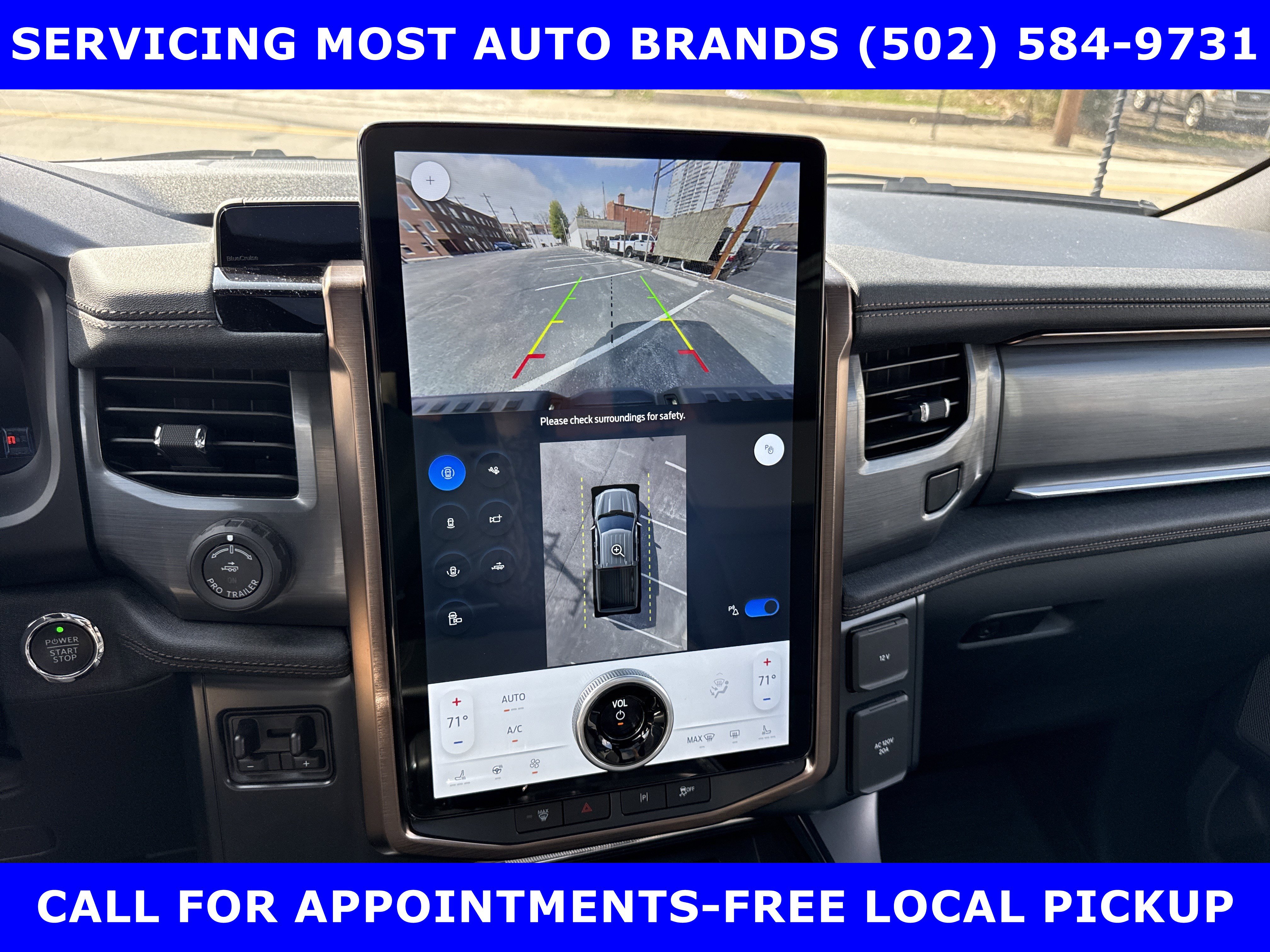 Used 2024 Ford F150 Lightning Lariat w/ Max Trailer Tow Package AWD/4WD image 35