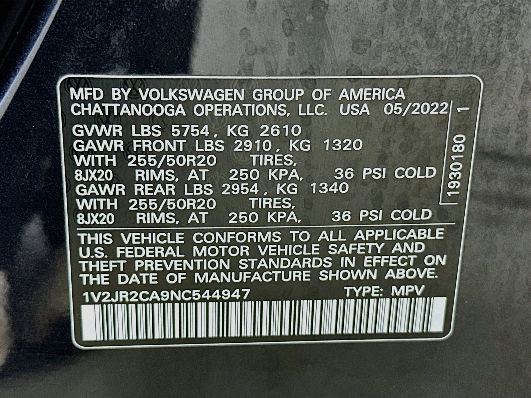 Used 2022 Volkswagen Atlas SE FWD image 33