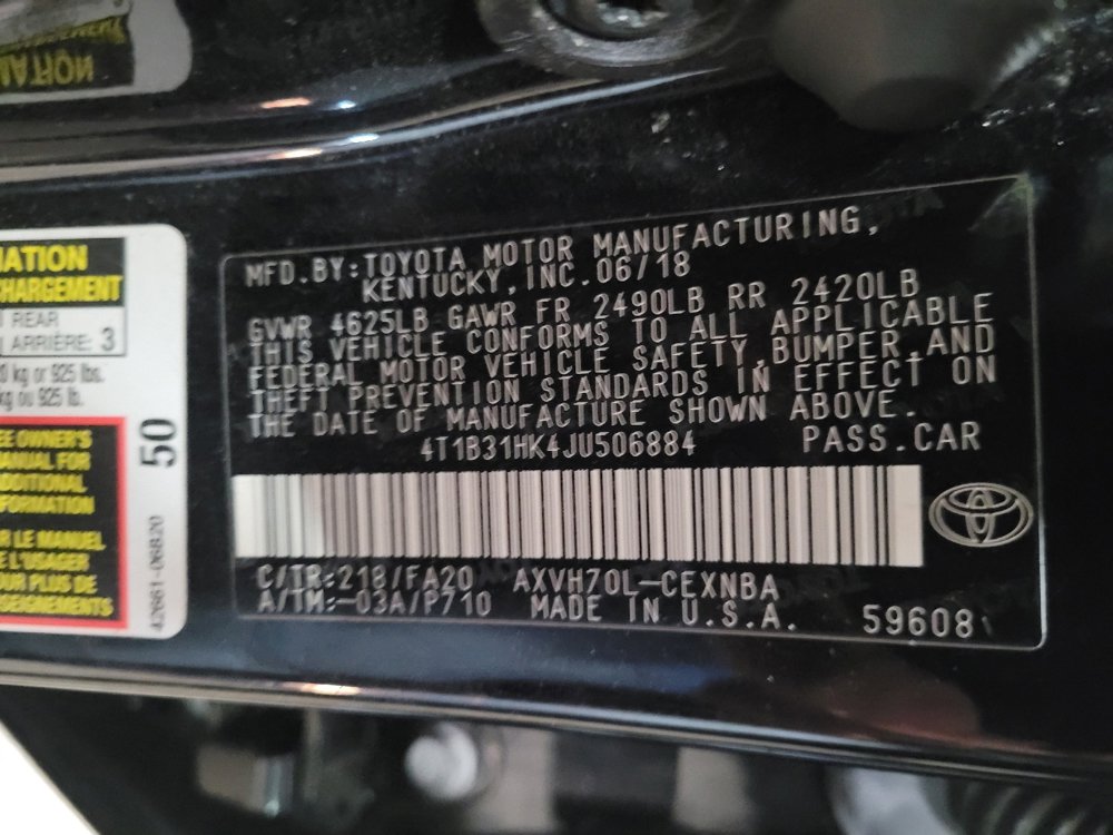Used 2018 Toyota Camry LE image 33