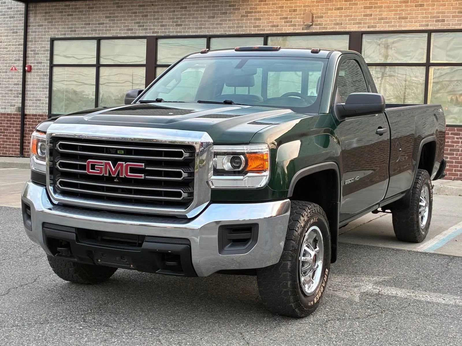 Used 2015 GMC Sierra 2500 4x4 Regular Cab w/ Snow Plow Prep Package image 2