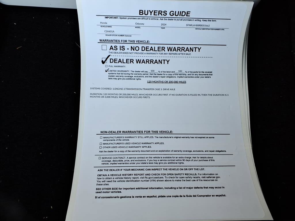 Used 2024 Honda Odyssey Touring image 35