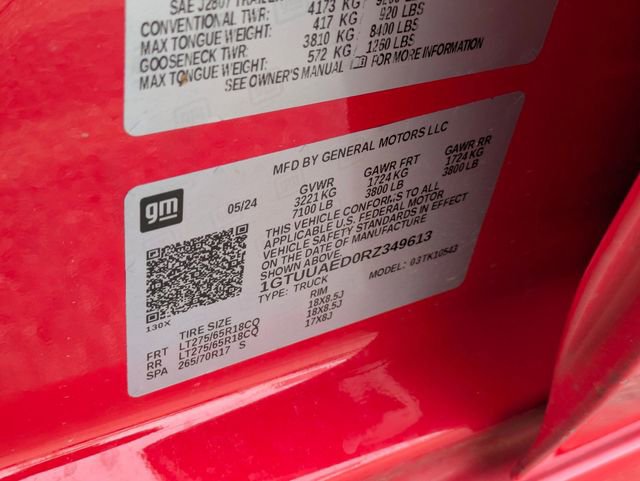 Used 2024 GMC Sierra 1500 Pro w/ Pro Value Package image 36