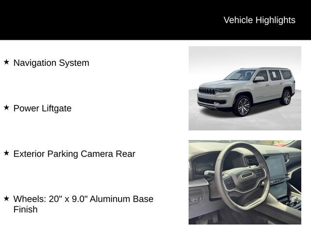 Certified 2022 Jeep Wagoneer Series II AWD/4WD image 7