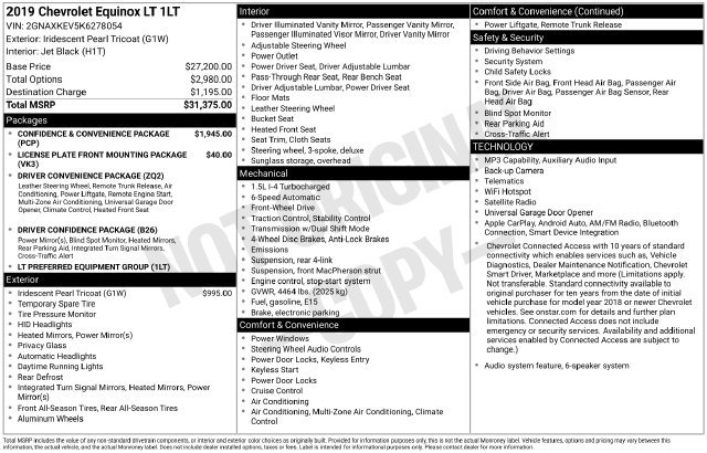 Used 2019 Chevrolet Equinox LT FWD image 21