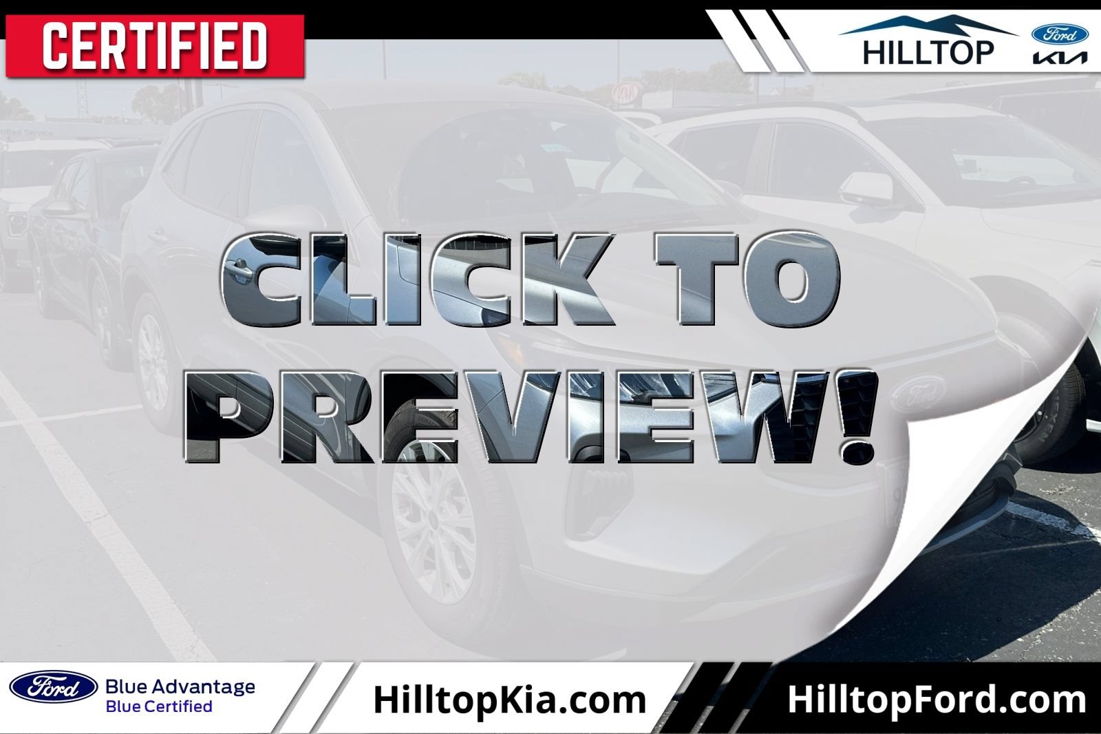 Certified 2023 Ford Escape Active w/ Tech Pack #2 FWD image 1
