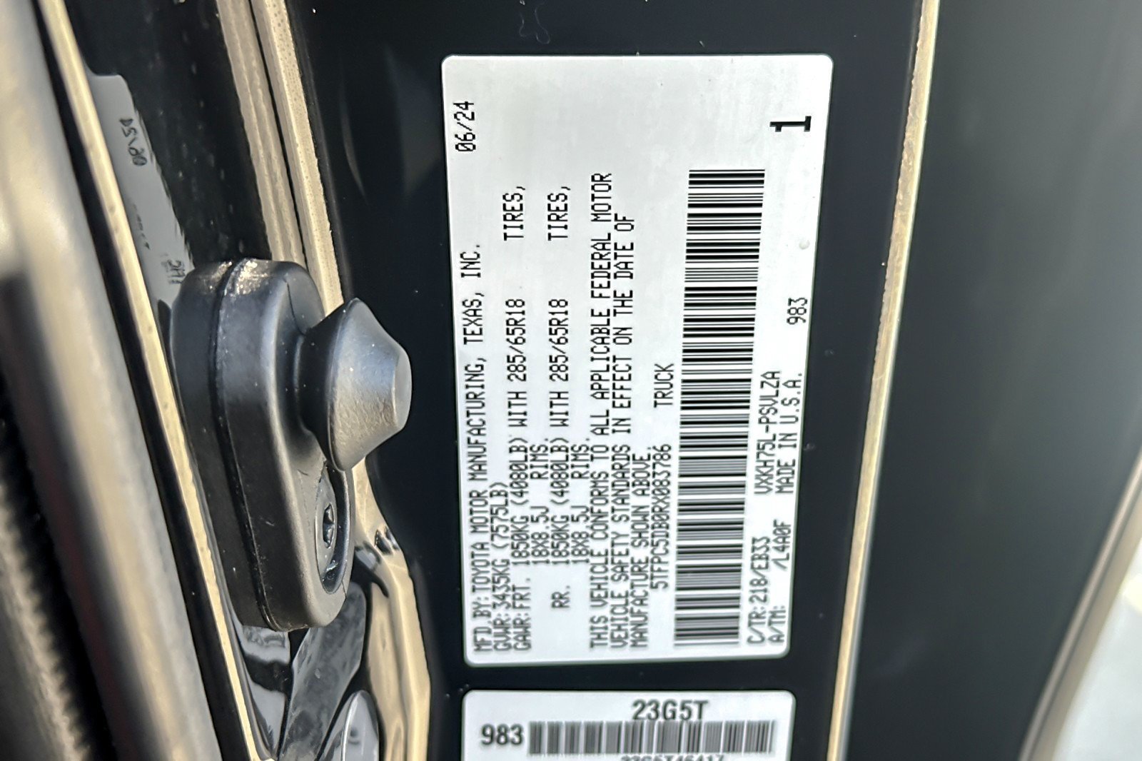 Used 2024 Toyota Tundra TRD Pro AWD/4WD image 26