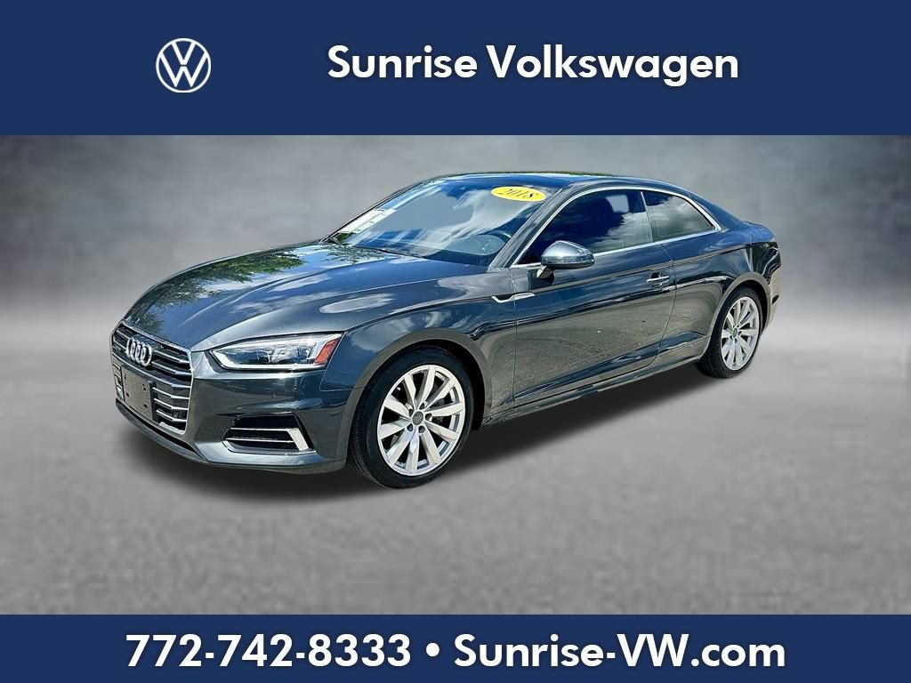 Used 2018 Audi A5 2.0T Premium Plus w/ Premium Plus AWD/4WD image 1