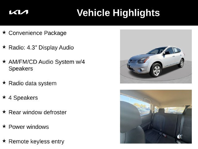 Used 2015 Nissan Rogue S w/ Convenience Package AWD/4WD image 5