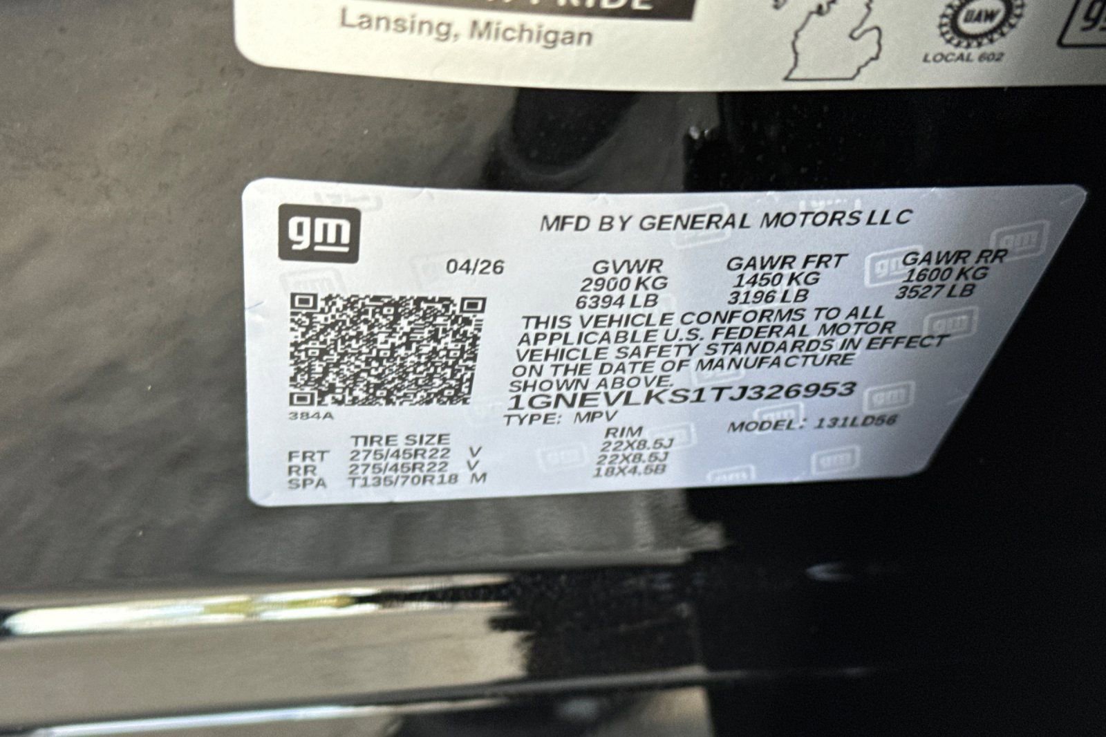 New 2026 Chevrolet Traverse RS AWD/4WD image 28