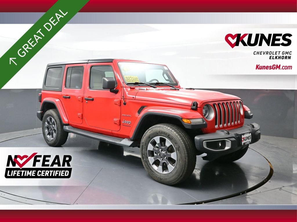 Used 2018 Jeep Wrangler Unlimited Sahara w/ Dual Top Group