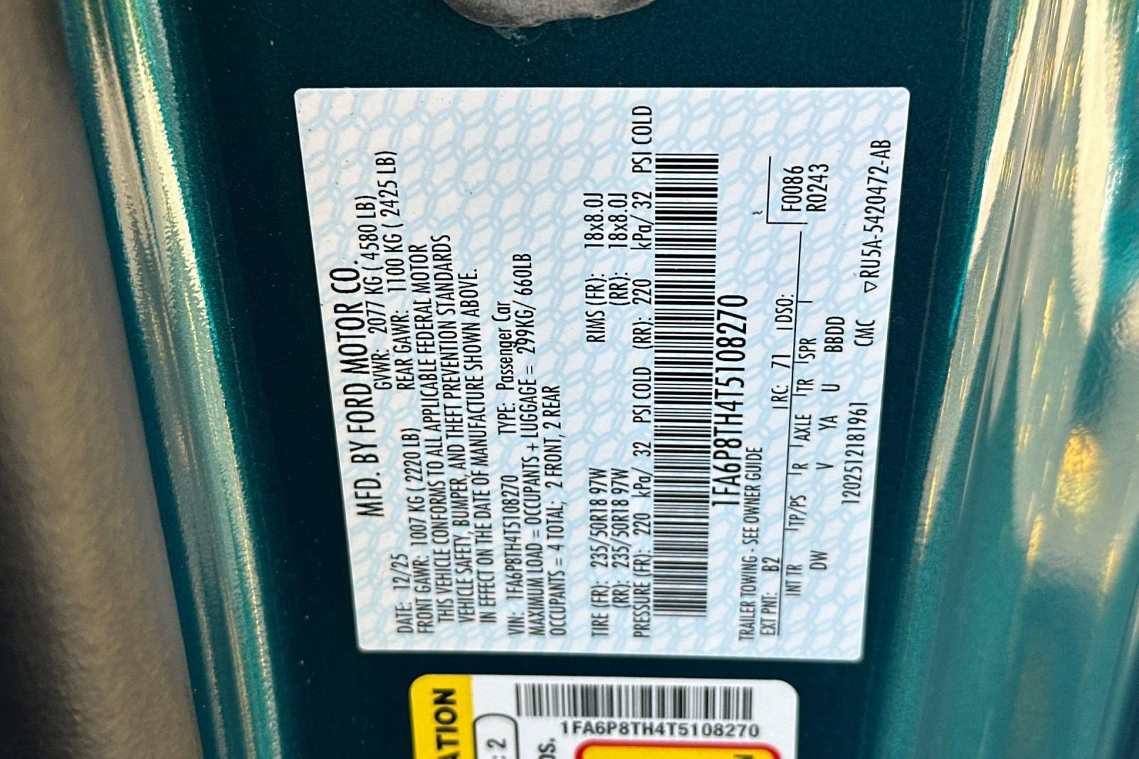 New 2026 Ford Mustang Coupe image 27