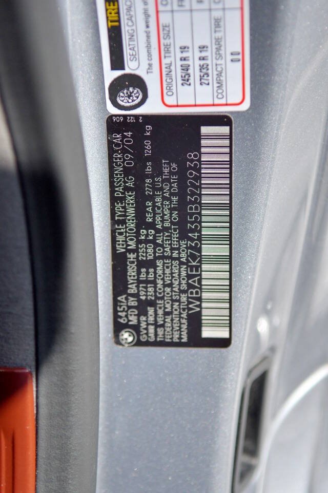 Used 2005 BMW 645Ci Convertible RWD image 20