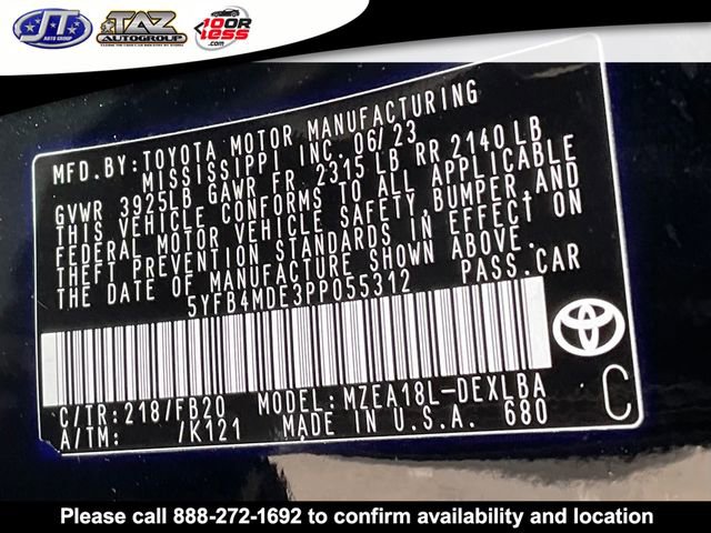 Used 2023 Toyota Corolla LE image 19