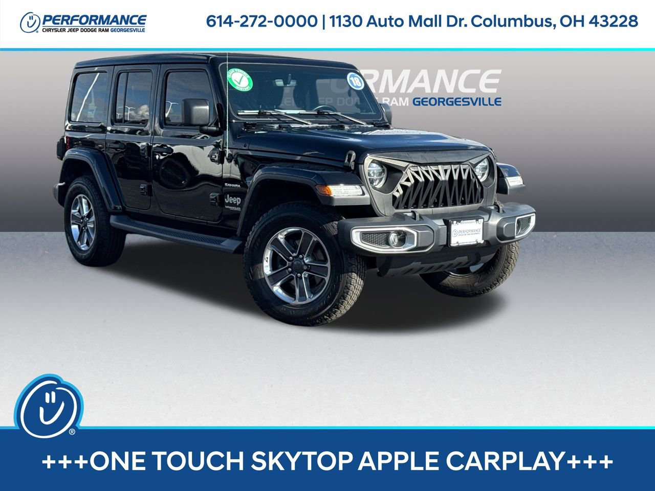 Used 2018 Jeep Wrangler Unlimited Sahara