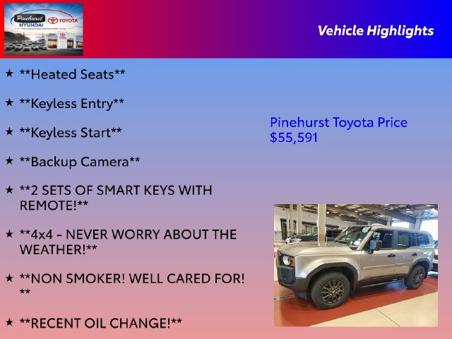 Used 2024 Toyota Land Cruiser 1958 AWD/4WD image 25