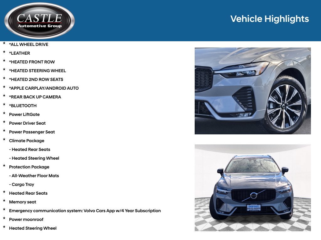 Used 2025 Volvo XC60 B5 Core w/ Climate Package AWD/4WD image 3