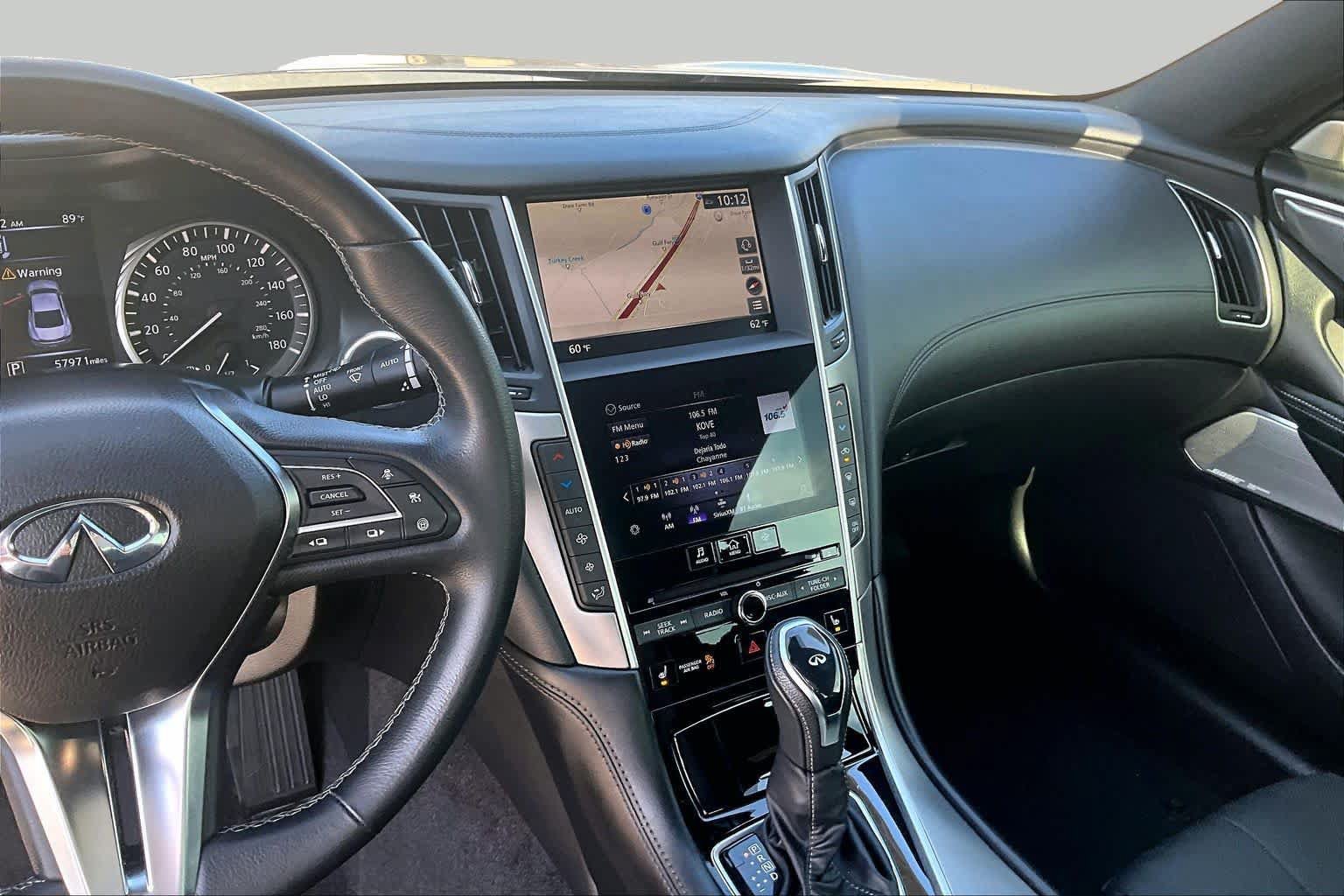 Used 2022 INFINITI Q60 3.0t Luxe w/ Essential Package RWD image 5