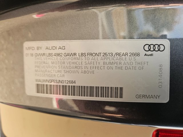 Used 2018 Audi A5 2.0T Premium w/ Convenience Package AWD/4WD image 25