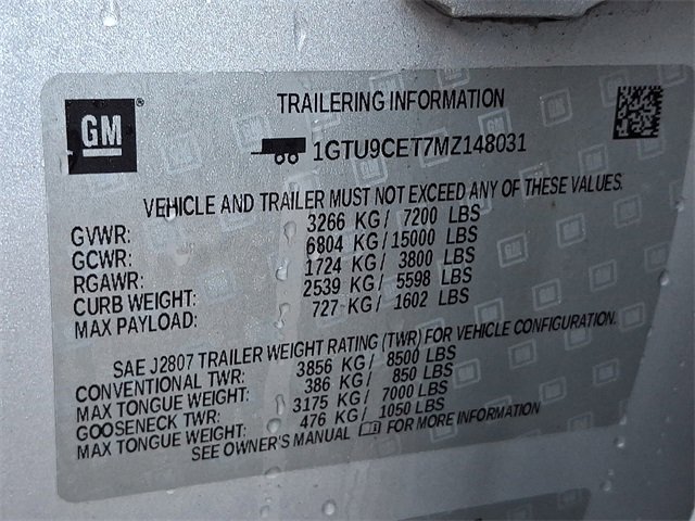 Used 2021 GMC Sierra 1500 Elevation w/ Preferred Package image 29