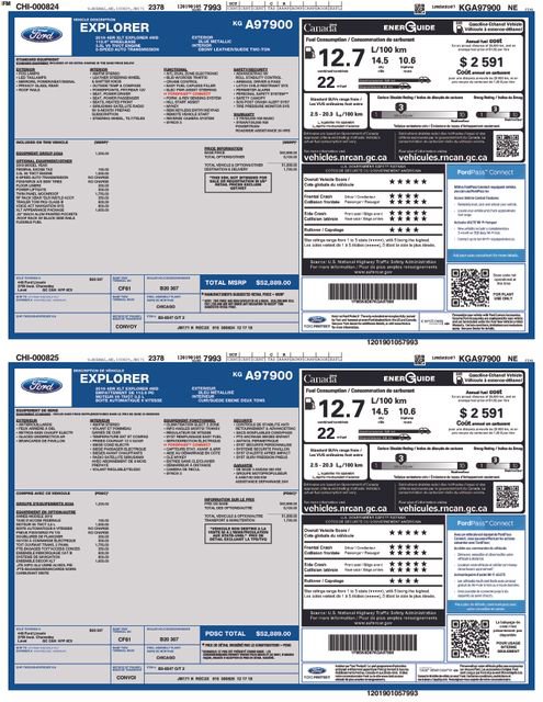 Used 2019 Ford Explorer XLT w/ XLT Sport Appearance Package AWD/4WD image 7