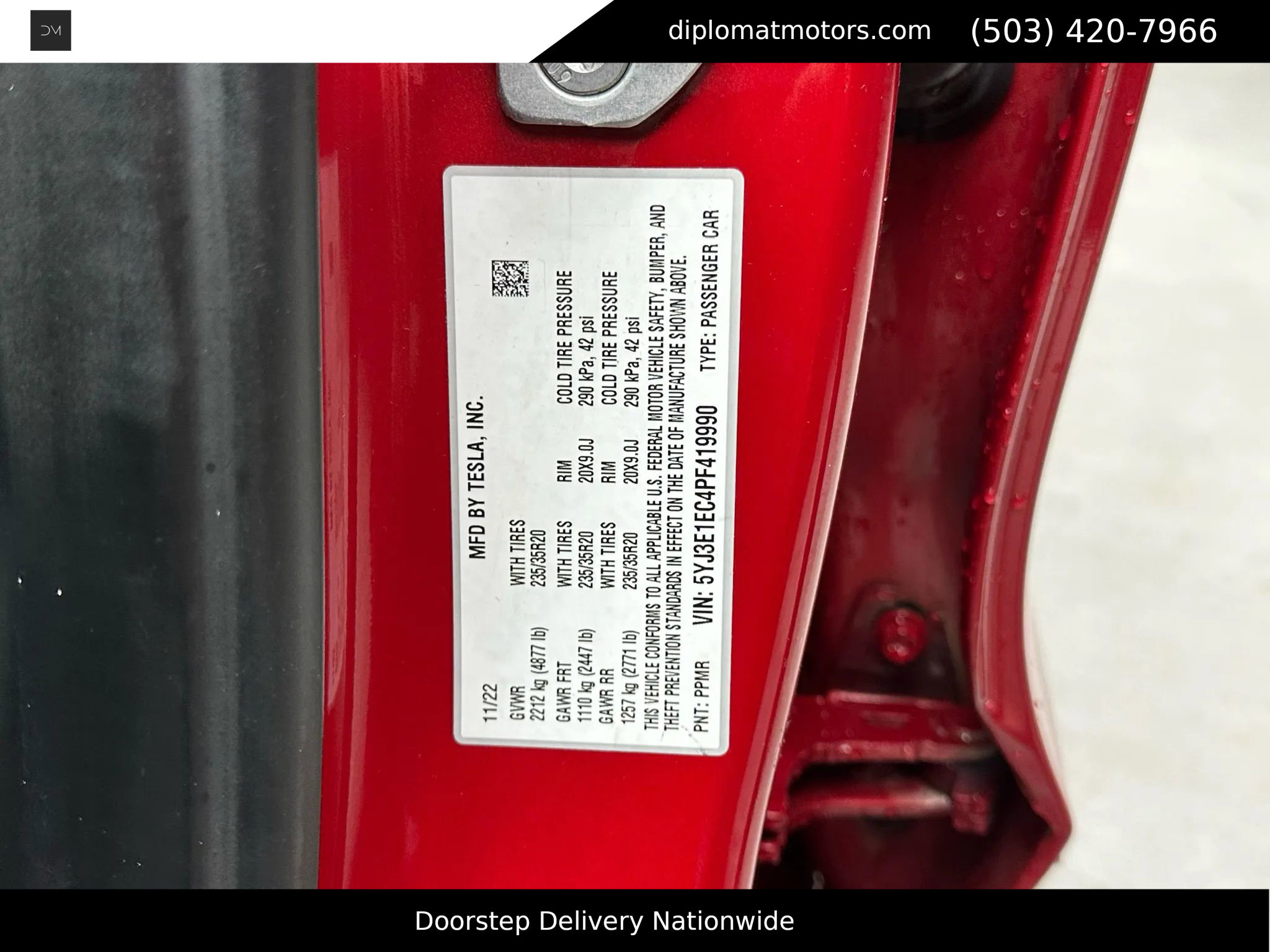 Used 2023 Tesla Model 3 Performance image 45