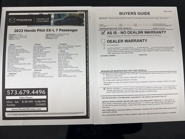 Used 2023 Honda Pilot EX-L image 31