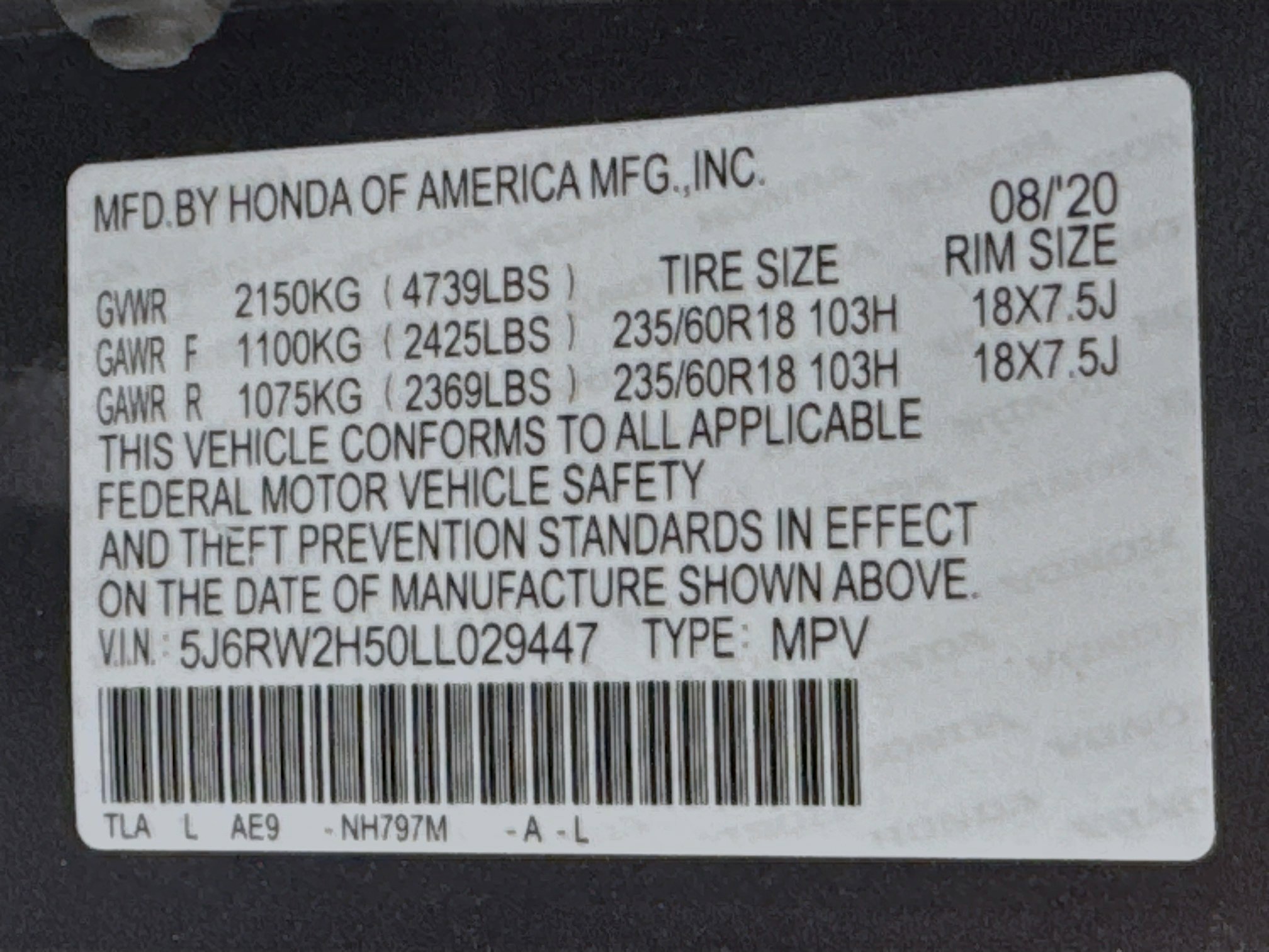 Used 2020 Honda CR-V EX image 31