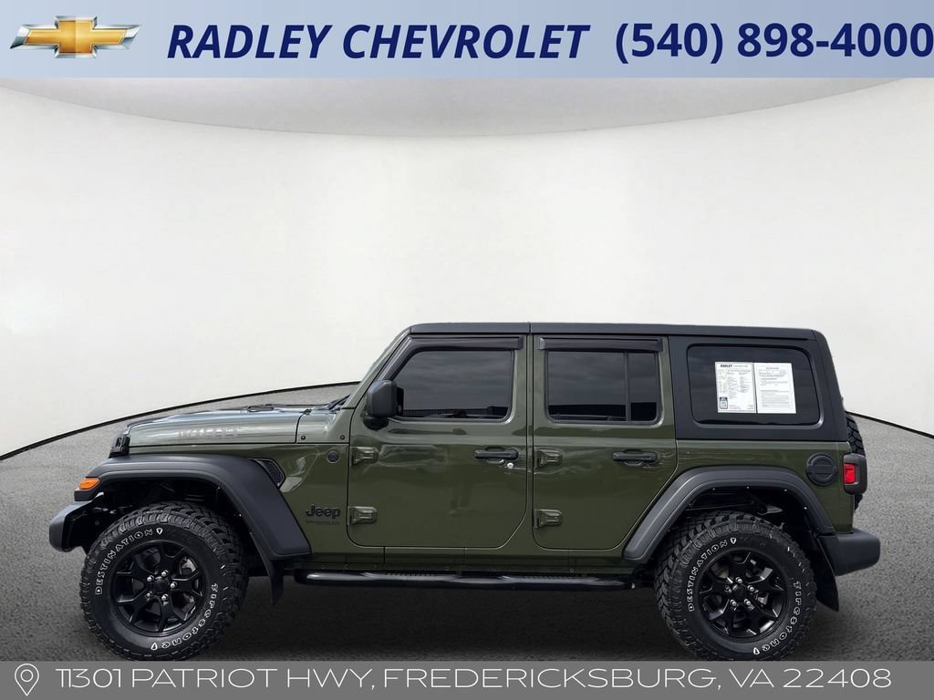 Used 2021 Jeep Wrangler Unlimited Sport AWD/4WD image 16