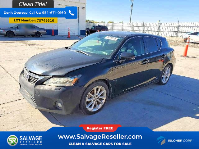 Used 2011 Lexus CT 200h Premium w/ Leather Pkg