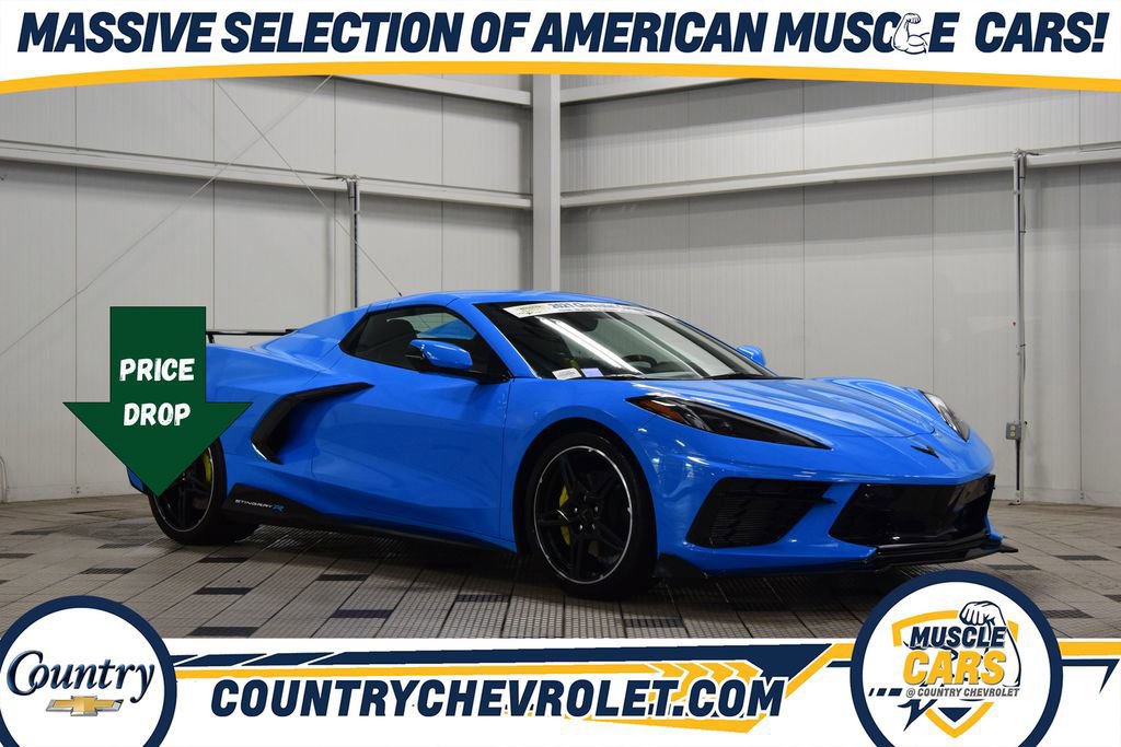 Used 2021 Chevrolet Corvette Stingray Premium Conv w/ 3LT