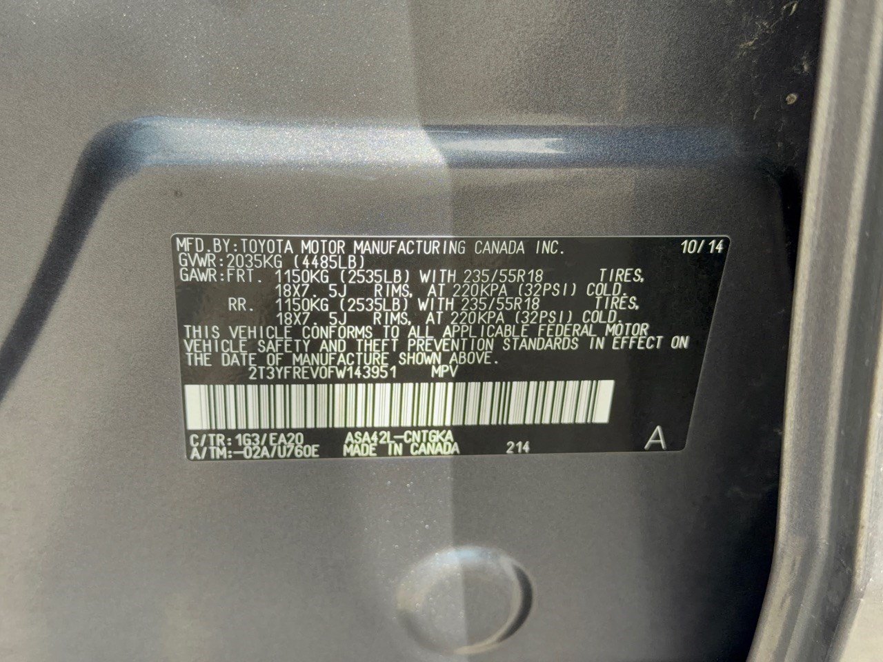 Used 2015 Toyota RAV4 Limited w/ Technology Package FWD image 31