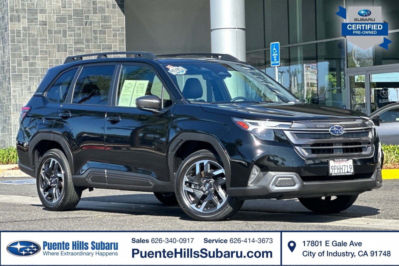 Certified 2025 Subaru Forester Limited