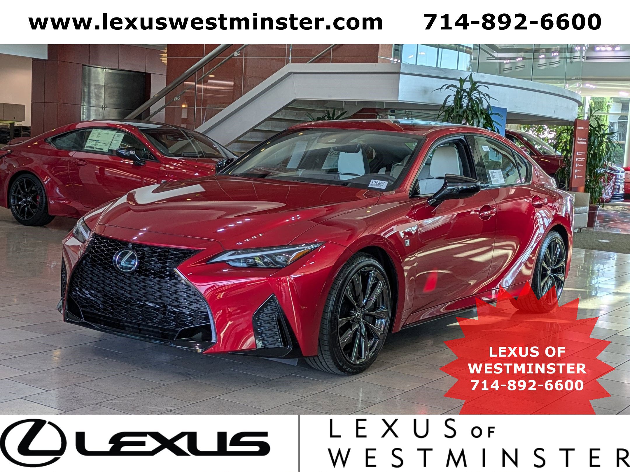 New 2025 Lexus IS 350 F Sport