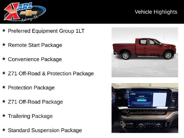 Certified 2024 Chevrolet Silverado 1500 LT AWD/4WD image 2