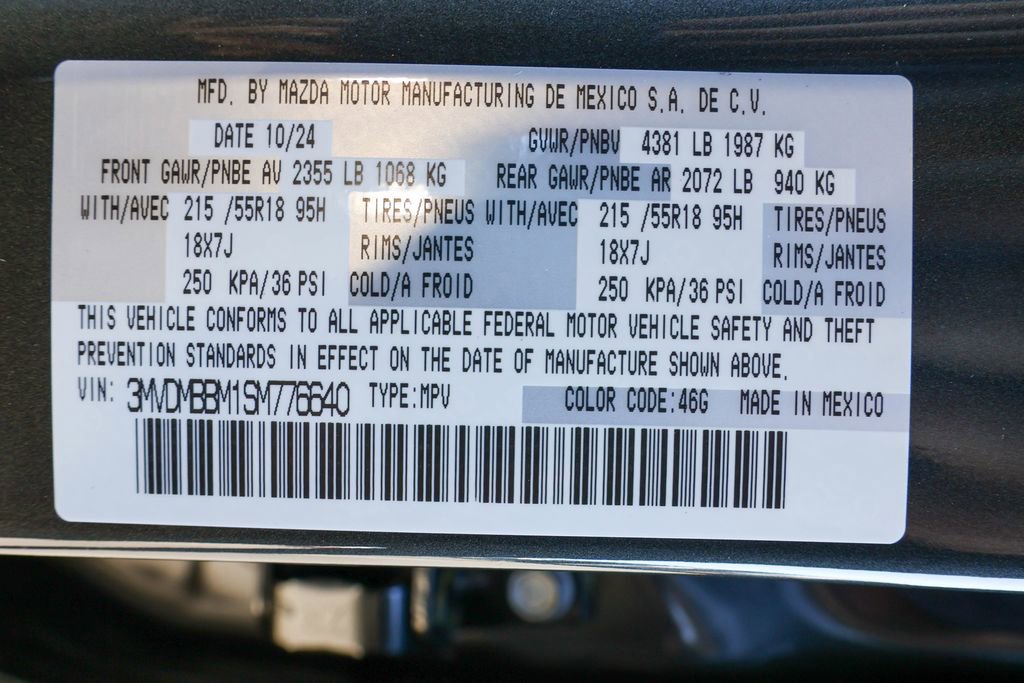 Used 2025 MAZDA CX-30 AWD 2.5 S w/ Select Sport Pkg image 40