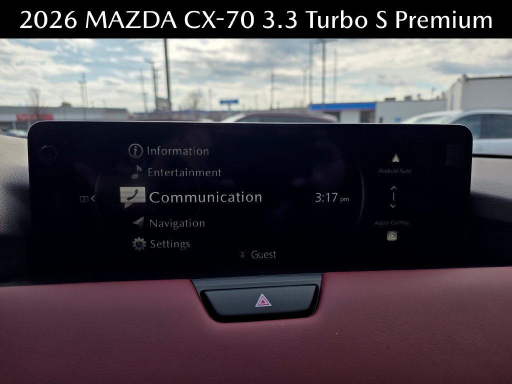 New 2026 MAZDA CX-70 3.3 Turbo S w/ Premium Package AWD/4WD image 27