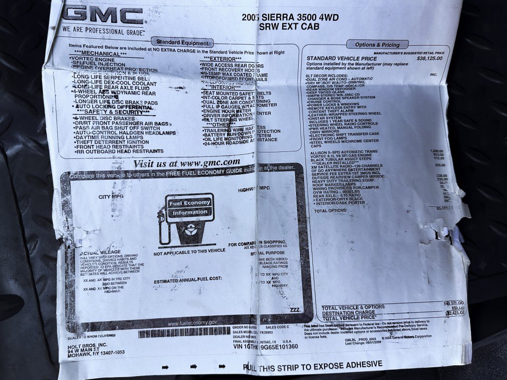 Used 2005 GMC Sierra 3500 SLT image 31