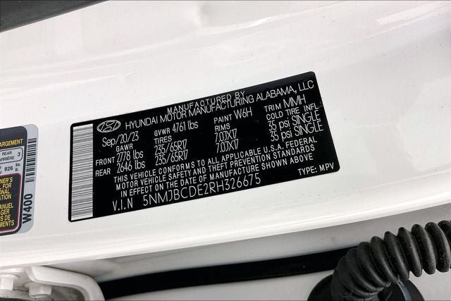 Certified 2024 Hyundai Tucson SEL AWD/4WD image 32