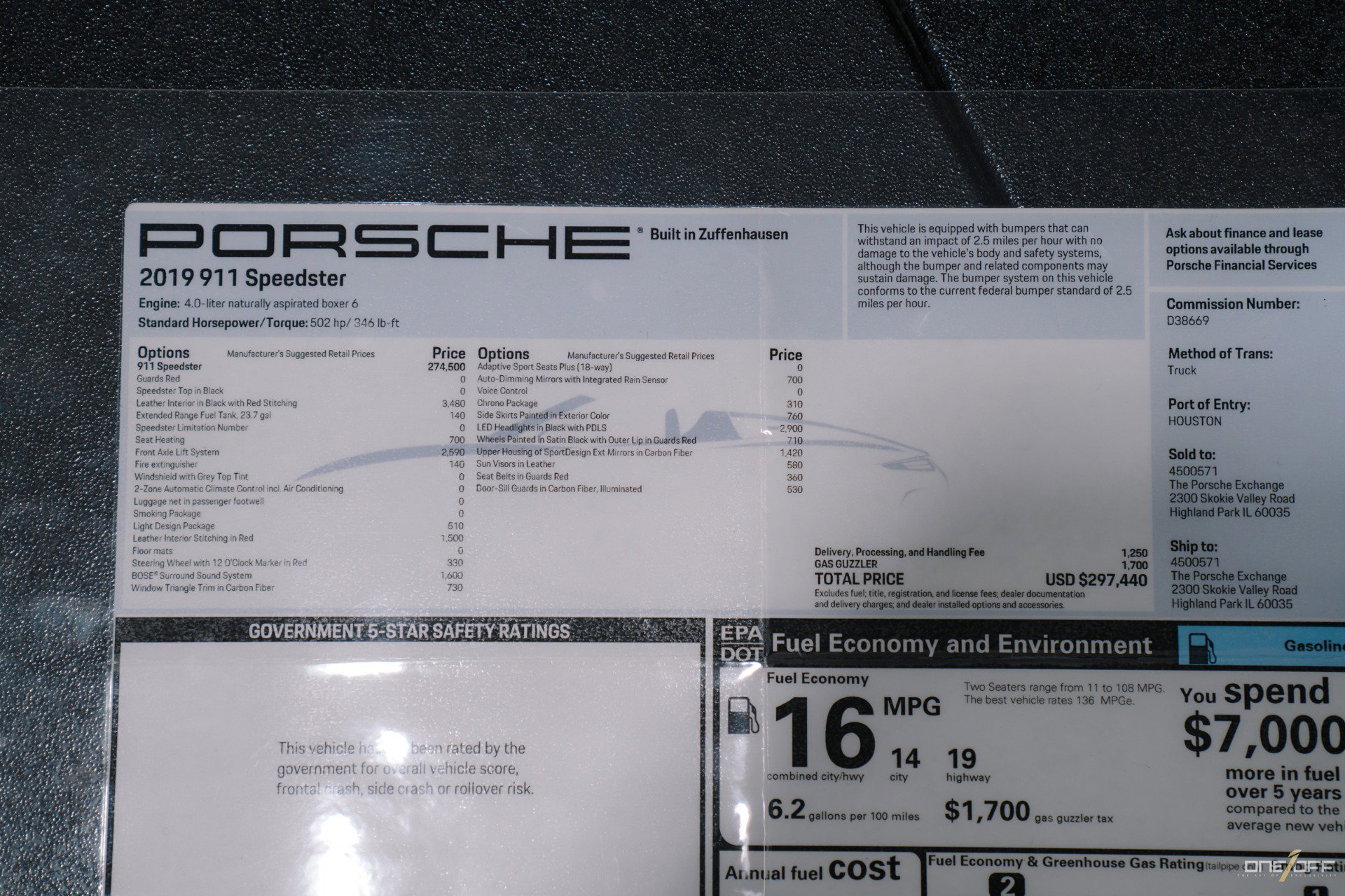 Used 2019 Porsche 911 Speedster RWD image 4