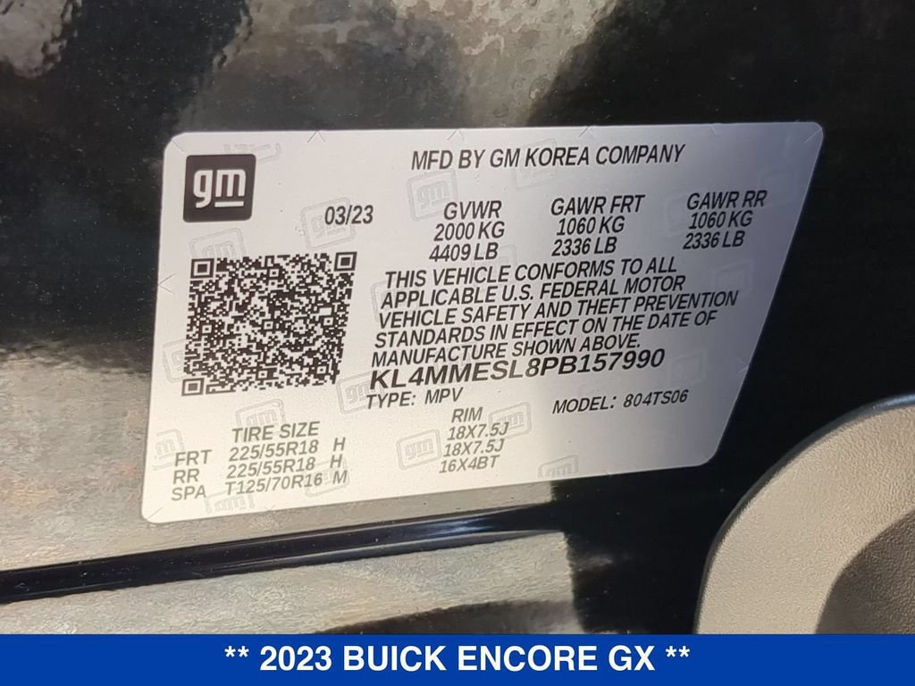 Used 2023 Buick Encore GX Select w/ Safety Package II AWD/4WD image 24